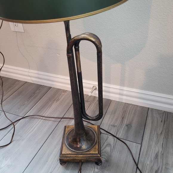 1960s Mid CENTURY Horn Trumpet Instrument Stylish Lamp Vintage Regent Tested - Picture 3 of 9